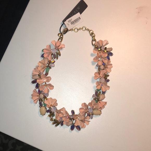 J. Crew Jewelry - NWT J Crew Floral Necklace